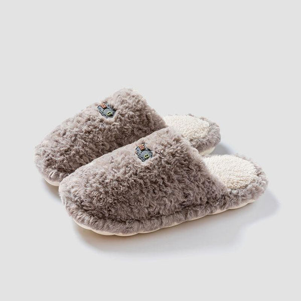 Plush Cotton Home Slippers, soft, cozy, and breathable for ultimate indoor relaxation and comfort